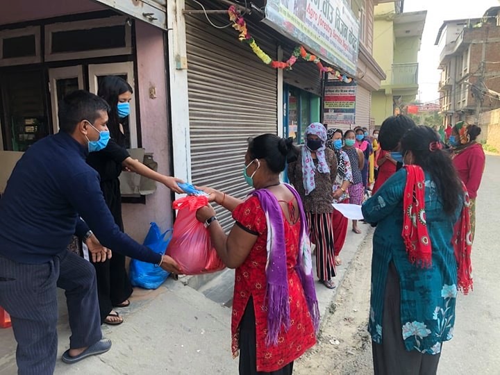 Community Relief efforts for marginalized families